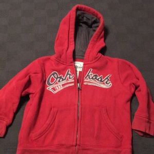 Infant boys Osh Kosh zip up hoodie